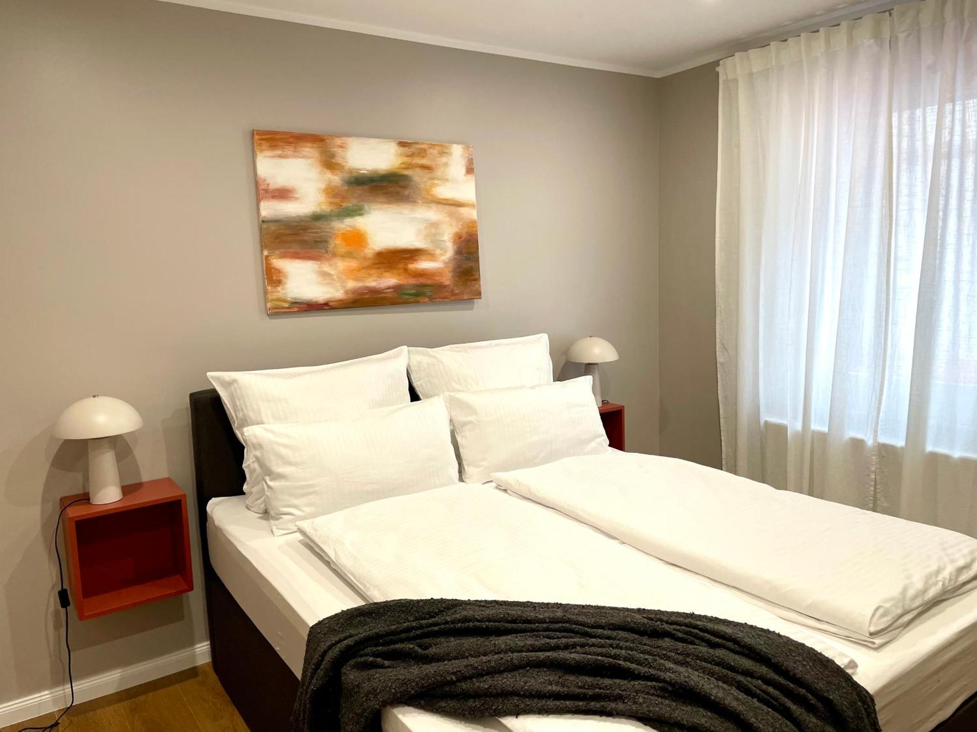 Apartment - 4 Pers - 24h Self Check-in - Verkehrsanbindung